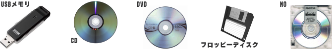CD・フロッピーディスク・DVD・MO